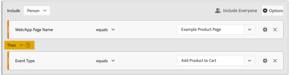 Leverage "Then" Operators in Adobe CJA