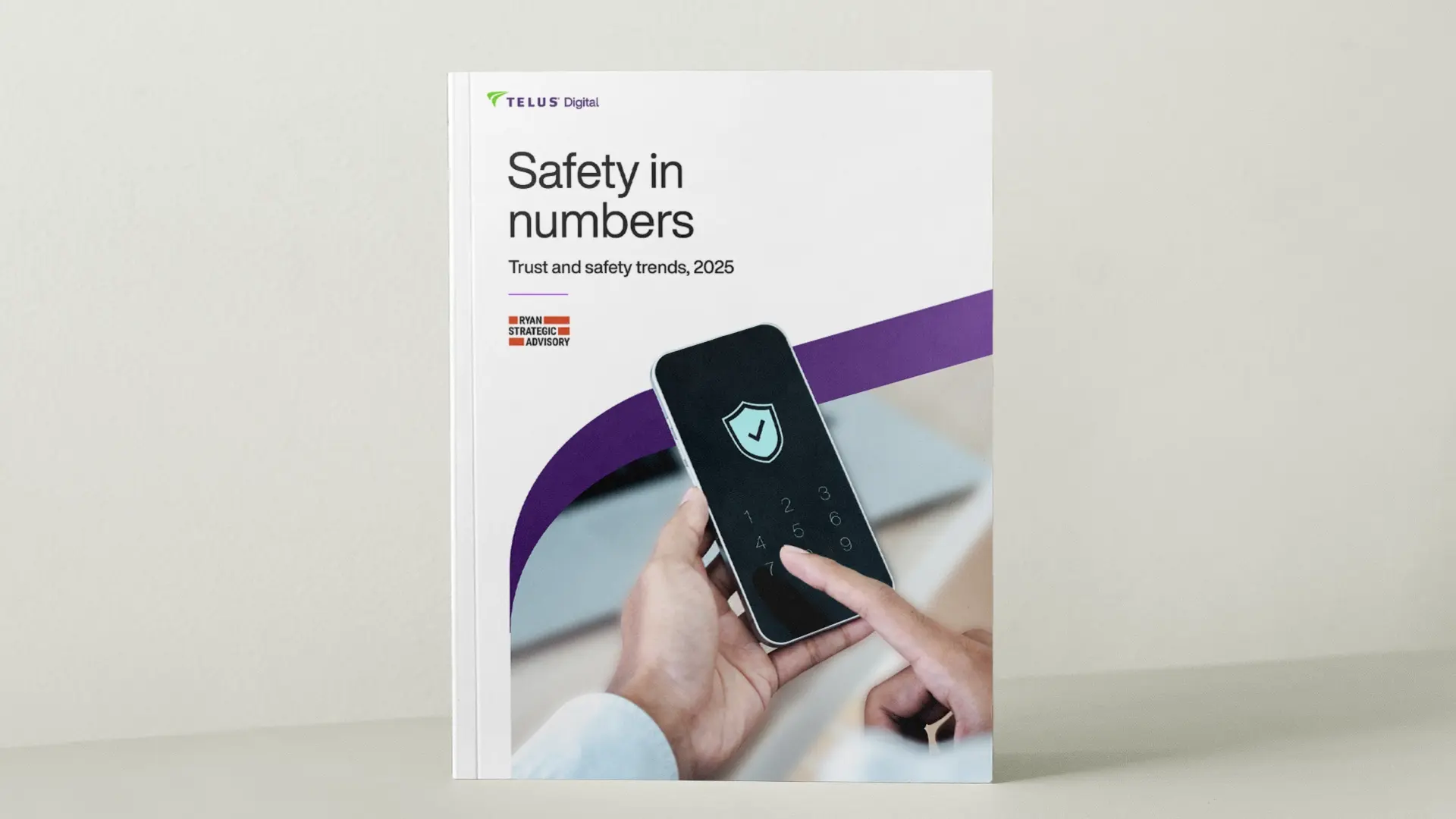 Safety in numbers: Trust and safety trends, 2025 report cover