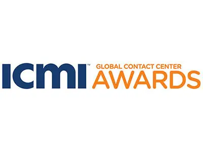 ICMI Global Contact Center Awards logo