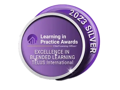 CLO 2023 Learning in Practice Award Silver logo.