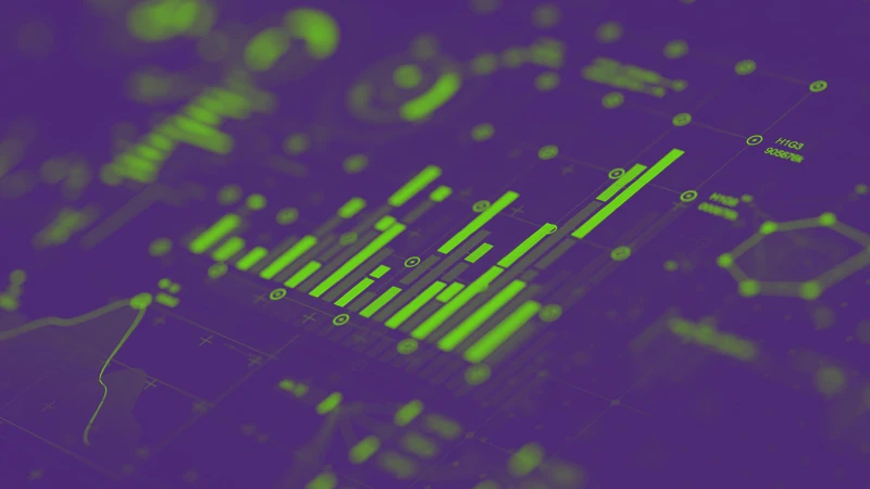 Data visualization meant to convey key metrics in data annotation