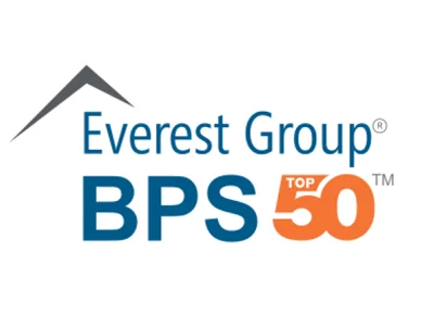 Everest Group BPS Top 50™ logo - 2024