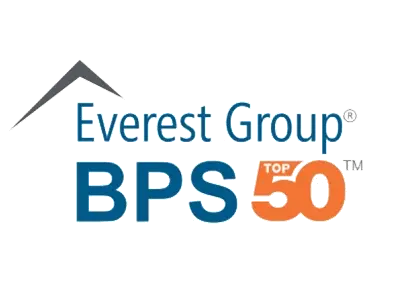 Everest Group BPS Top 50™ logo - 2024