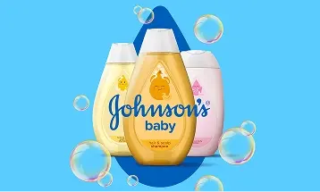 Promo Banner for JOHNSON’S® Baby, giving every baby the healthiest start for over 125 years.