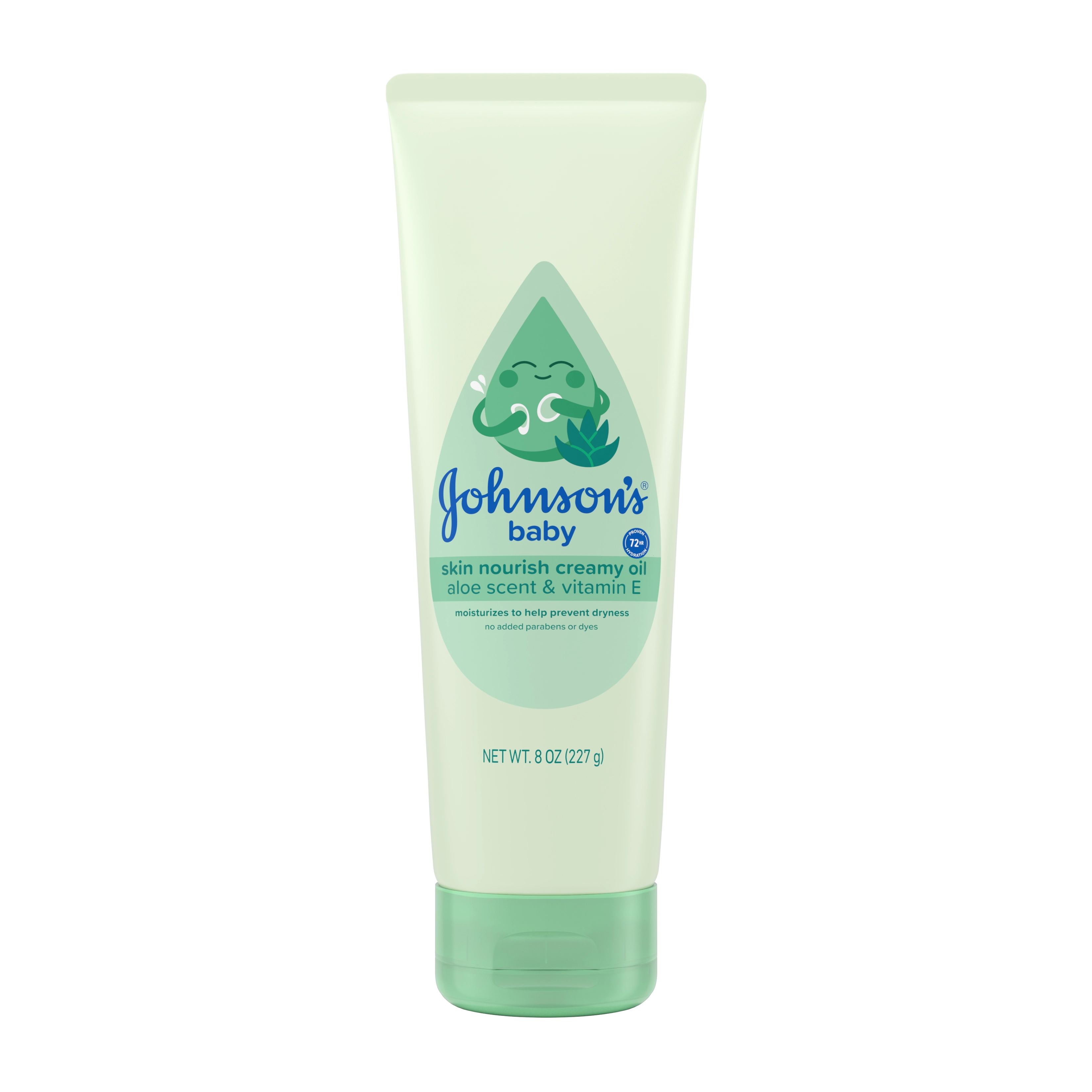 Johnson's Creamy Baby Oil with Aloe & Vitamin E