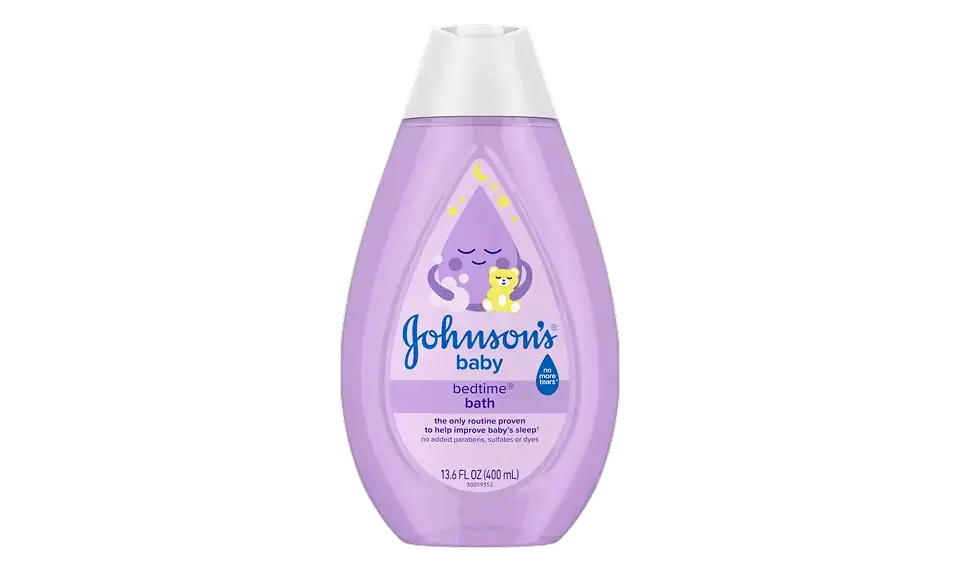 Johnson’s® Our Scents & Fragrance featuring Bedtime Baby Bath Wash Bottle Image