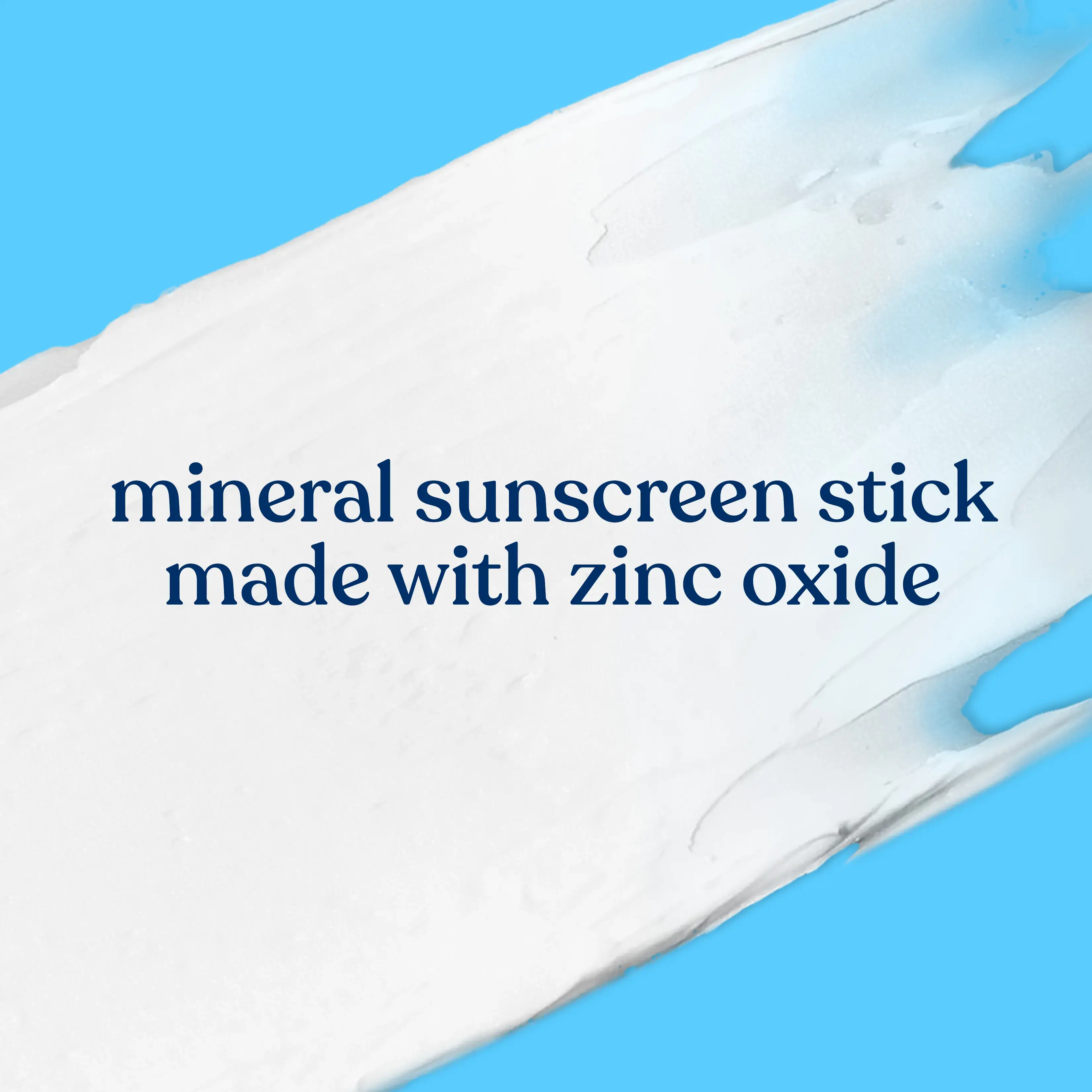 JOHNSON’S® Baby Mineral Sunscreen stick made with zinc oxide