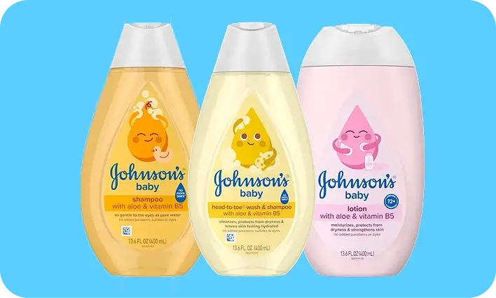 Classics products card image, featuring JOHNSON’S® classics lineup