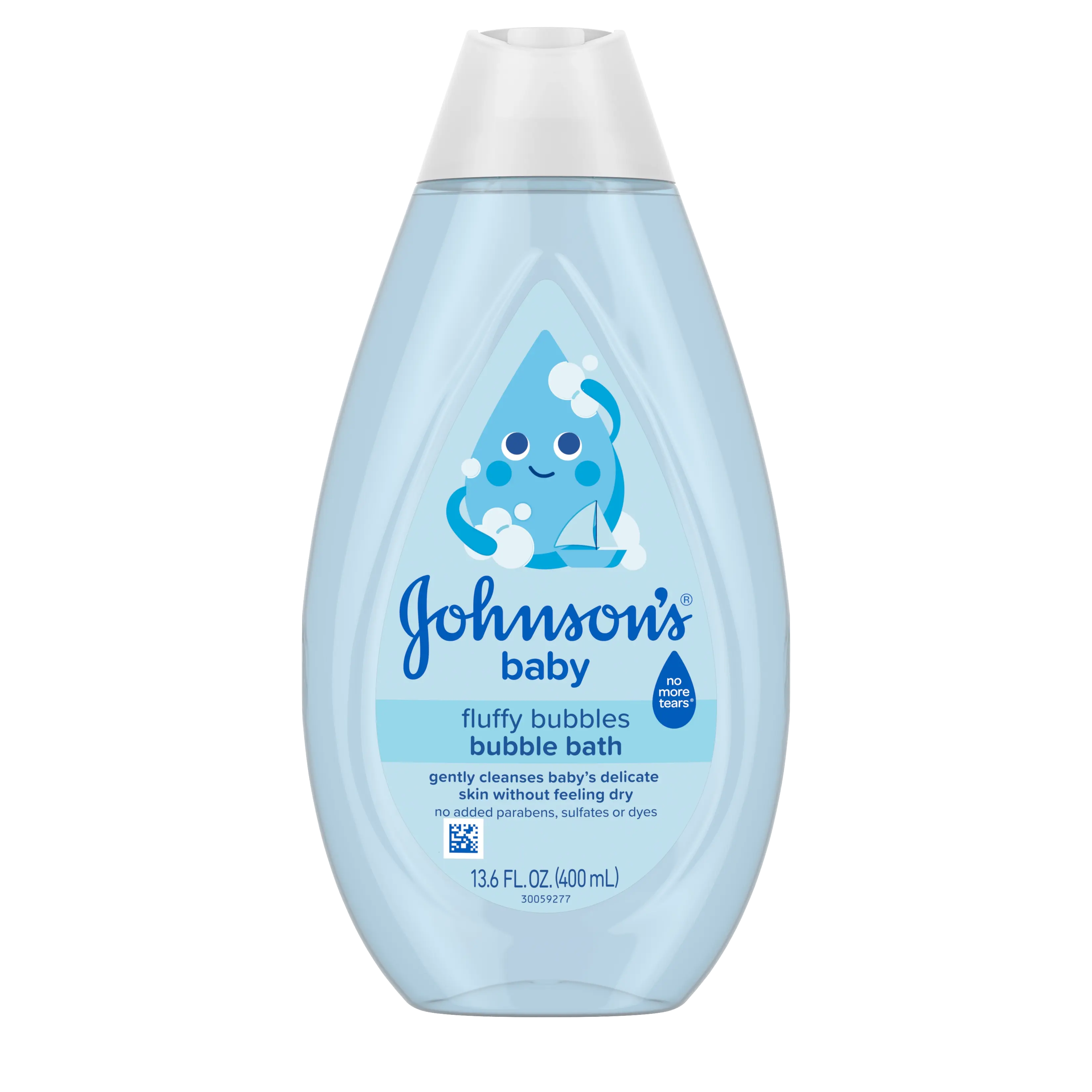 Front Pack shot of Johnson's® Baby Bubble Bath 13.6FL OZ 400ML