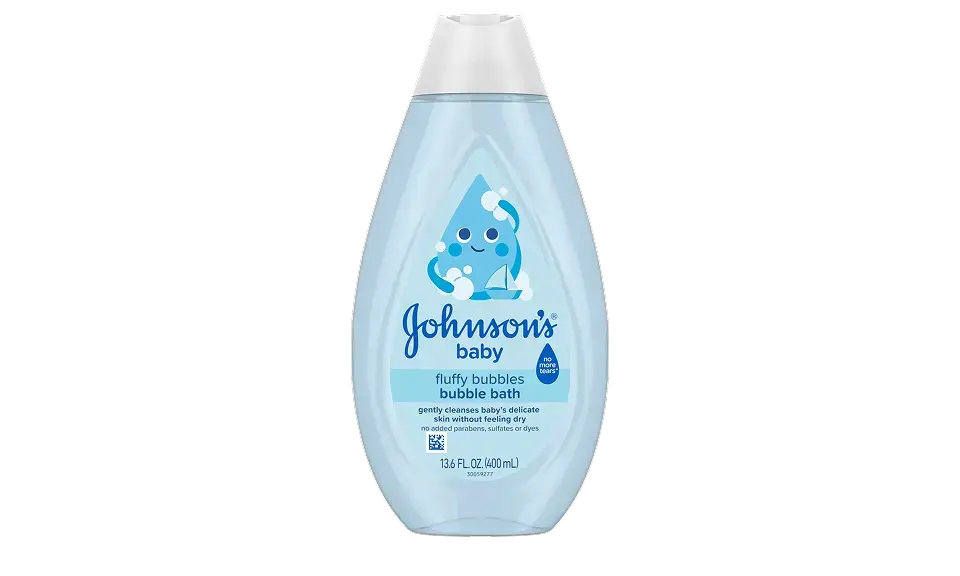Johnson’s® Our Scents & Fragrance featuring Baby Bubble Bath Bottle Image