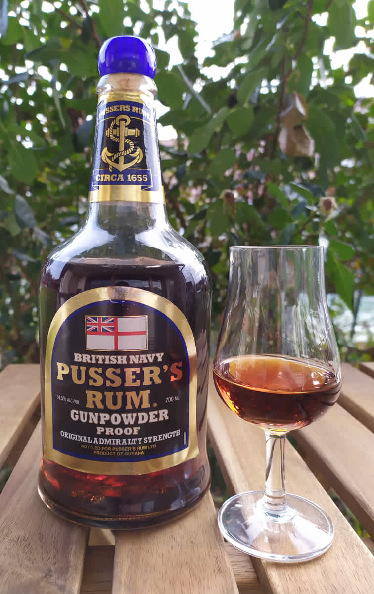 Pusser's Rum Gunpowder Proof