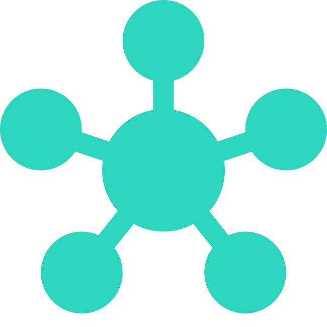 Semi-supervised learning icon