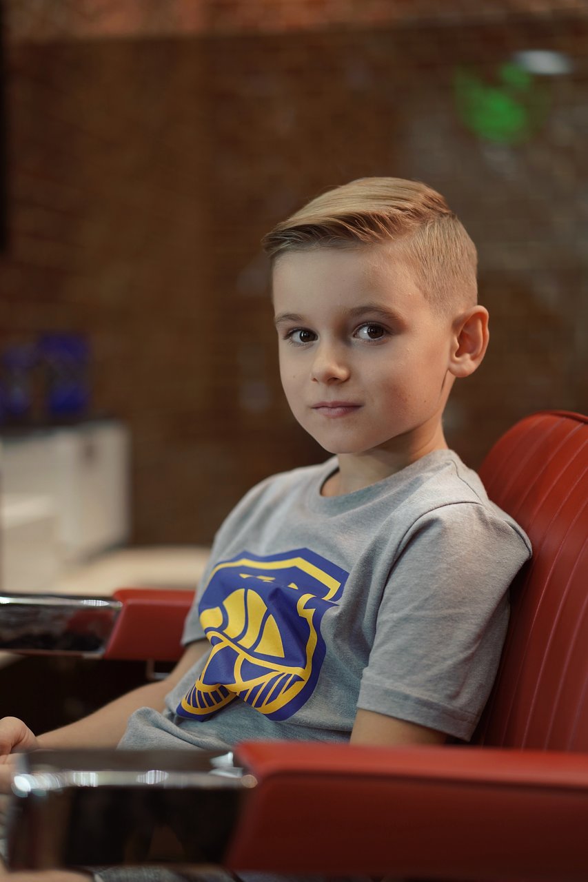 Fade kapsel met vloeiende overgang bij Berkay's Barbershop in Hoorn