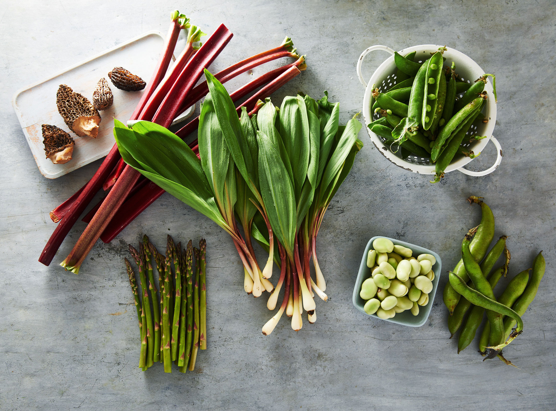 Fava, Snap Pea & Spring Vegetable Salad with Creamy Mint Dressing - Good  Health Gourmet