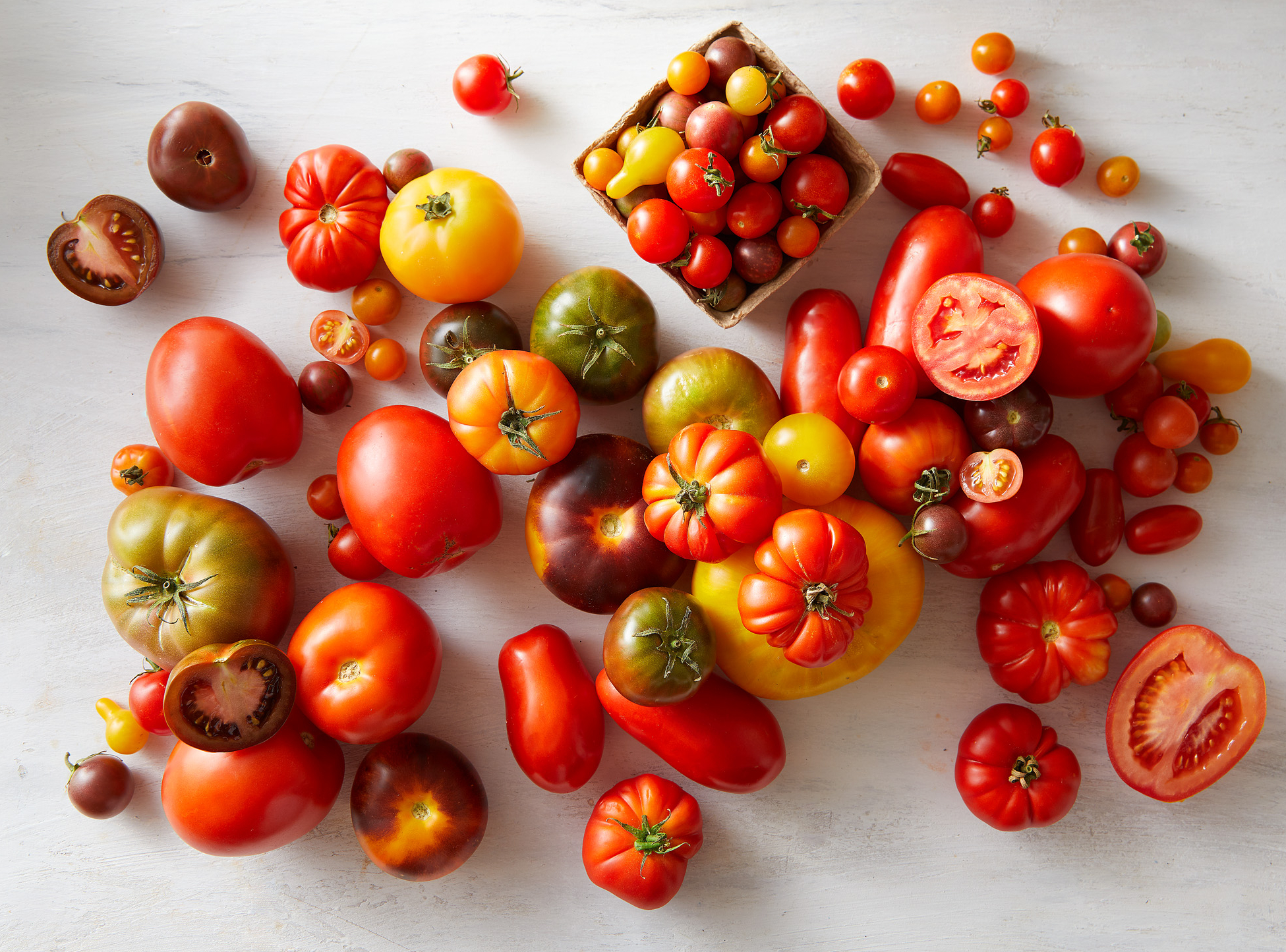 Roasted Cherry Tomato Salsa - Peas and Crayons