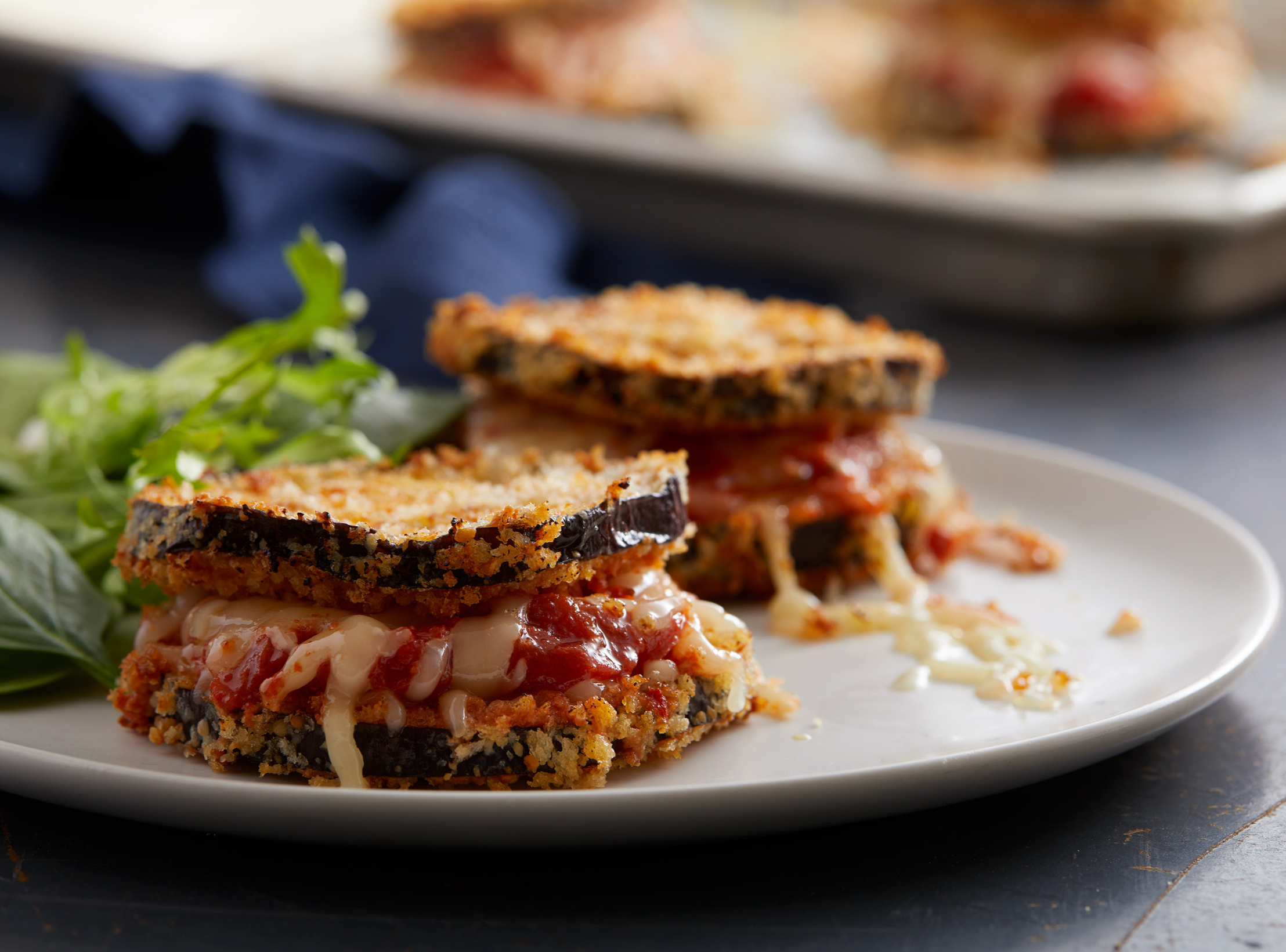 Sheet Pan Eggplant Parmesan Recipe