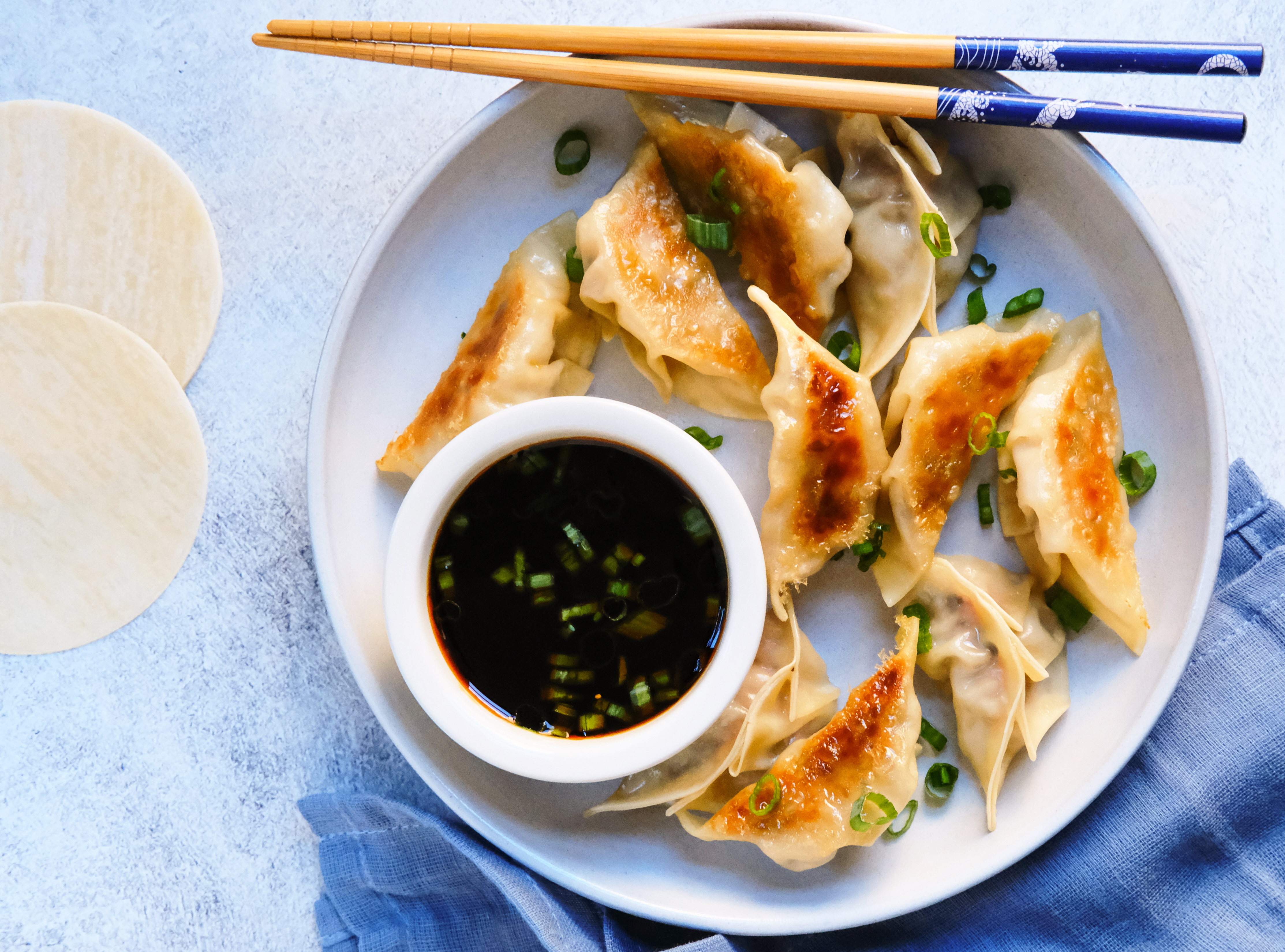 chinese fried dumplings