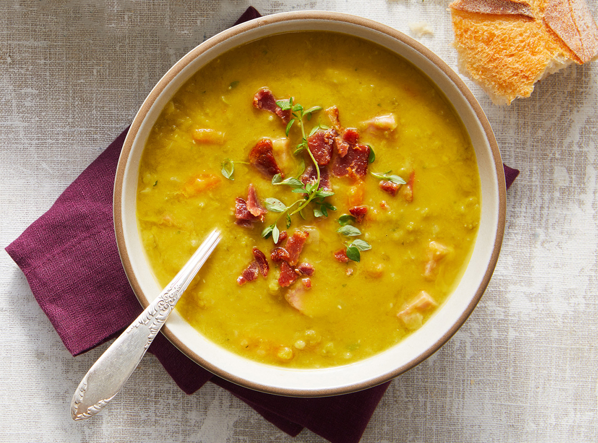 Split Pea Soup - The Cozy Cook