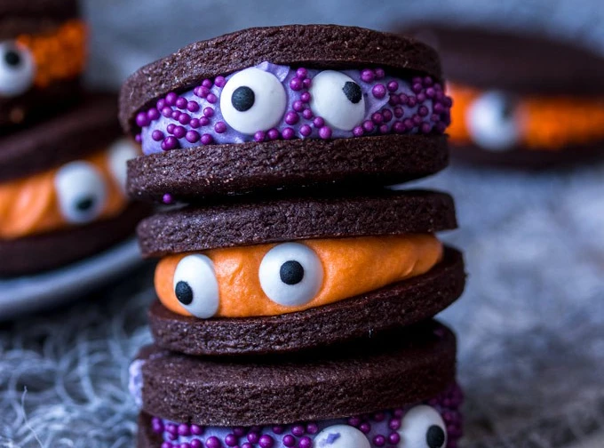 Halloween Cookies from Cute to Spooky