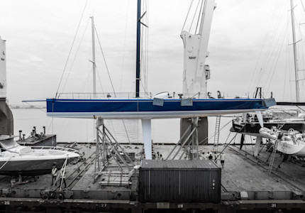 Loading yachts in Palma de Mallorca
