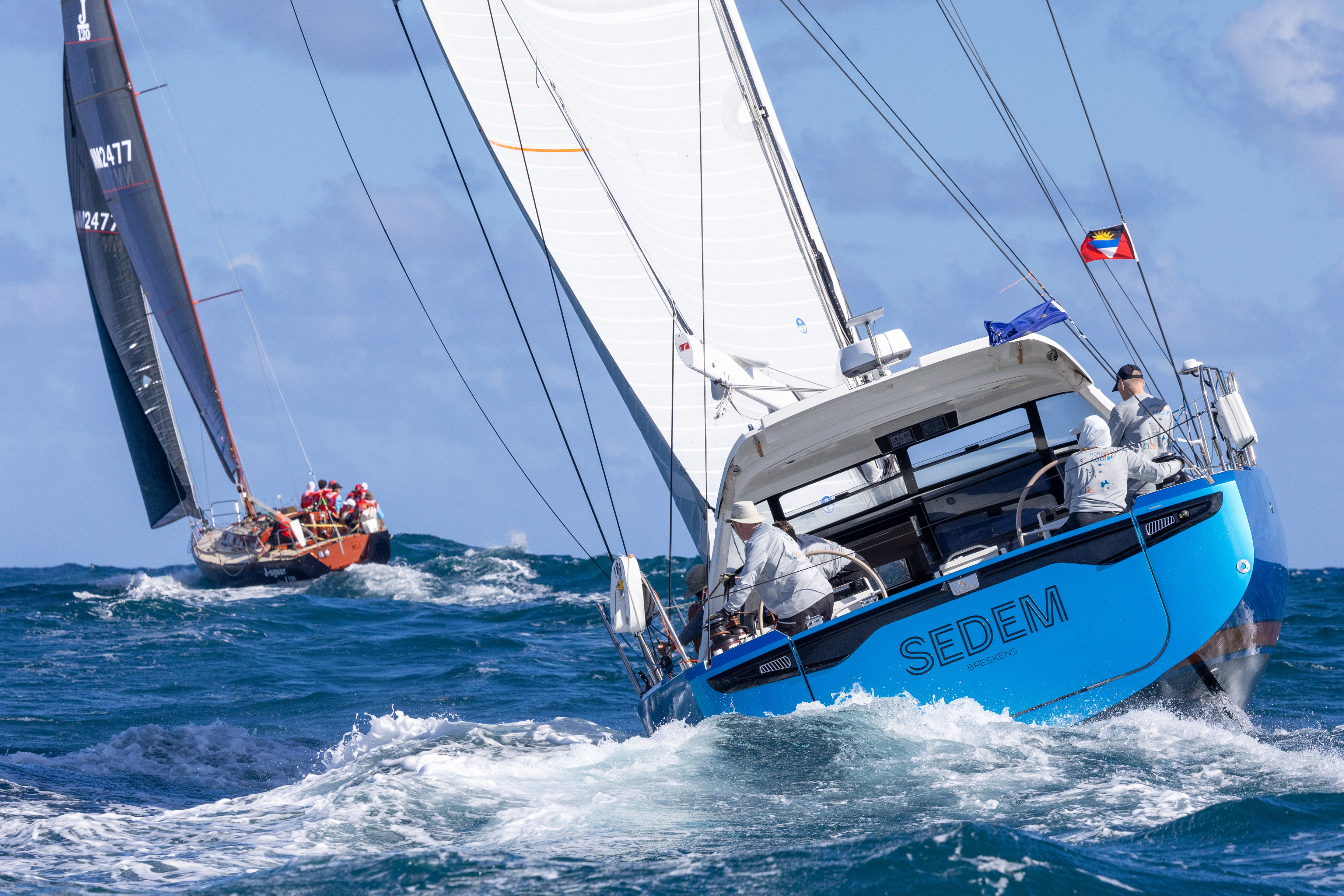 Sedem racing yacht