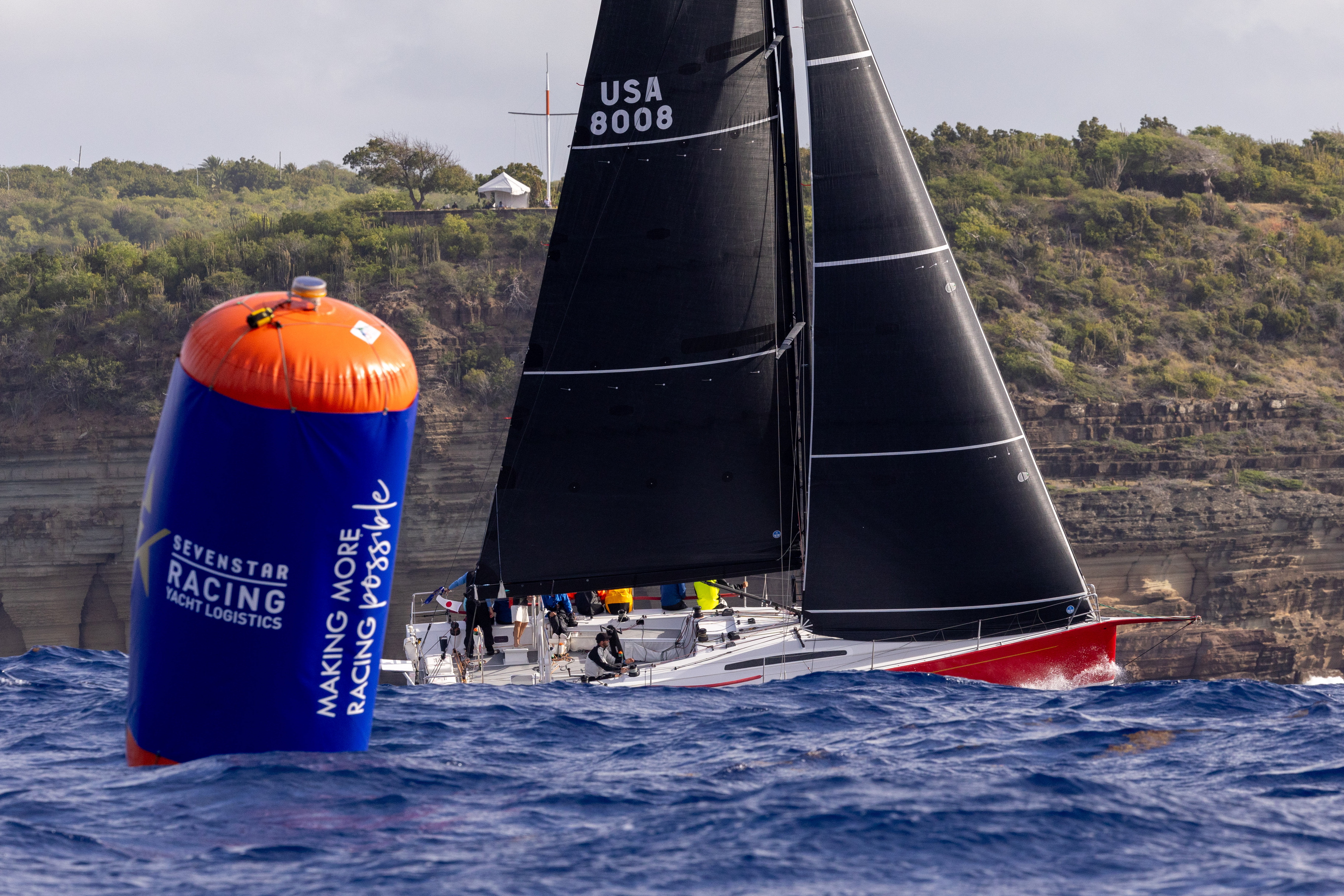 Sevenstar starting buoy Caribbean 600