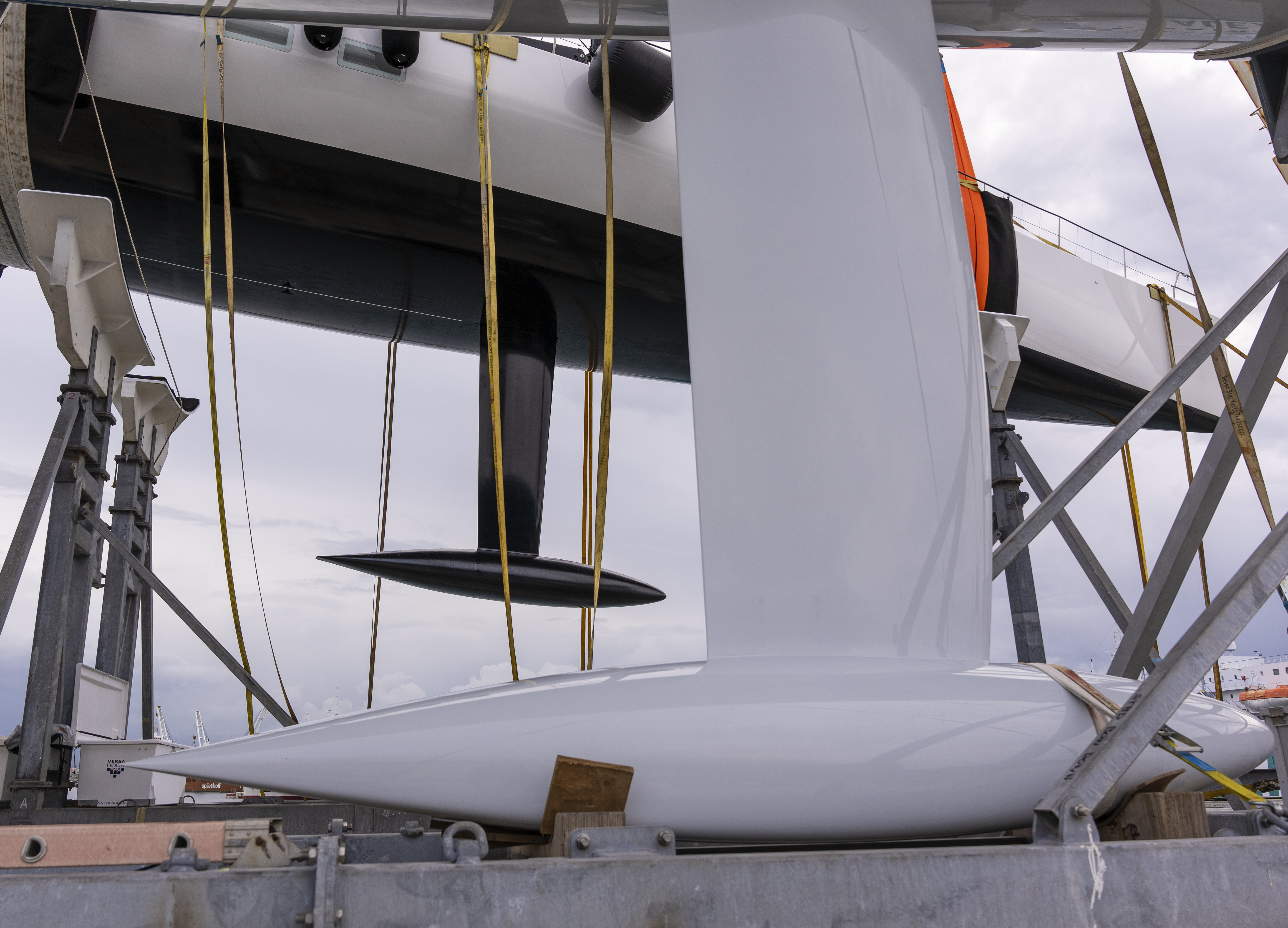 race yachts onboard Sevenstar vessel