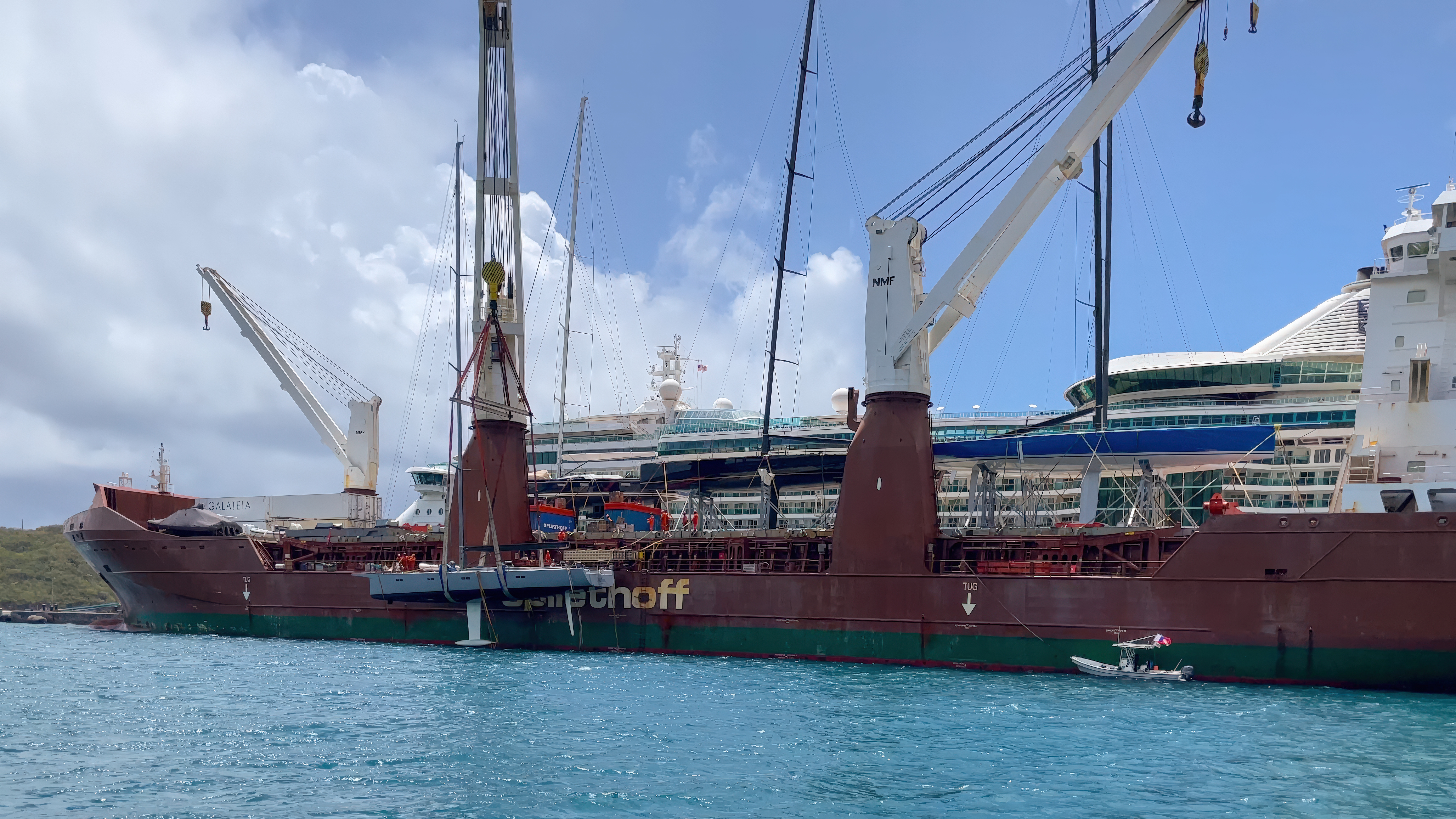 MV Parkgracht in St. Thomas