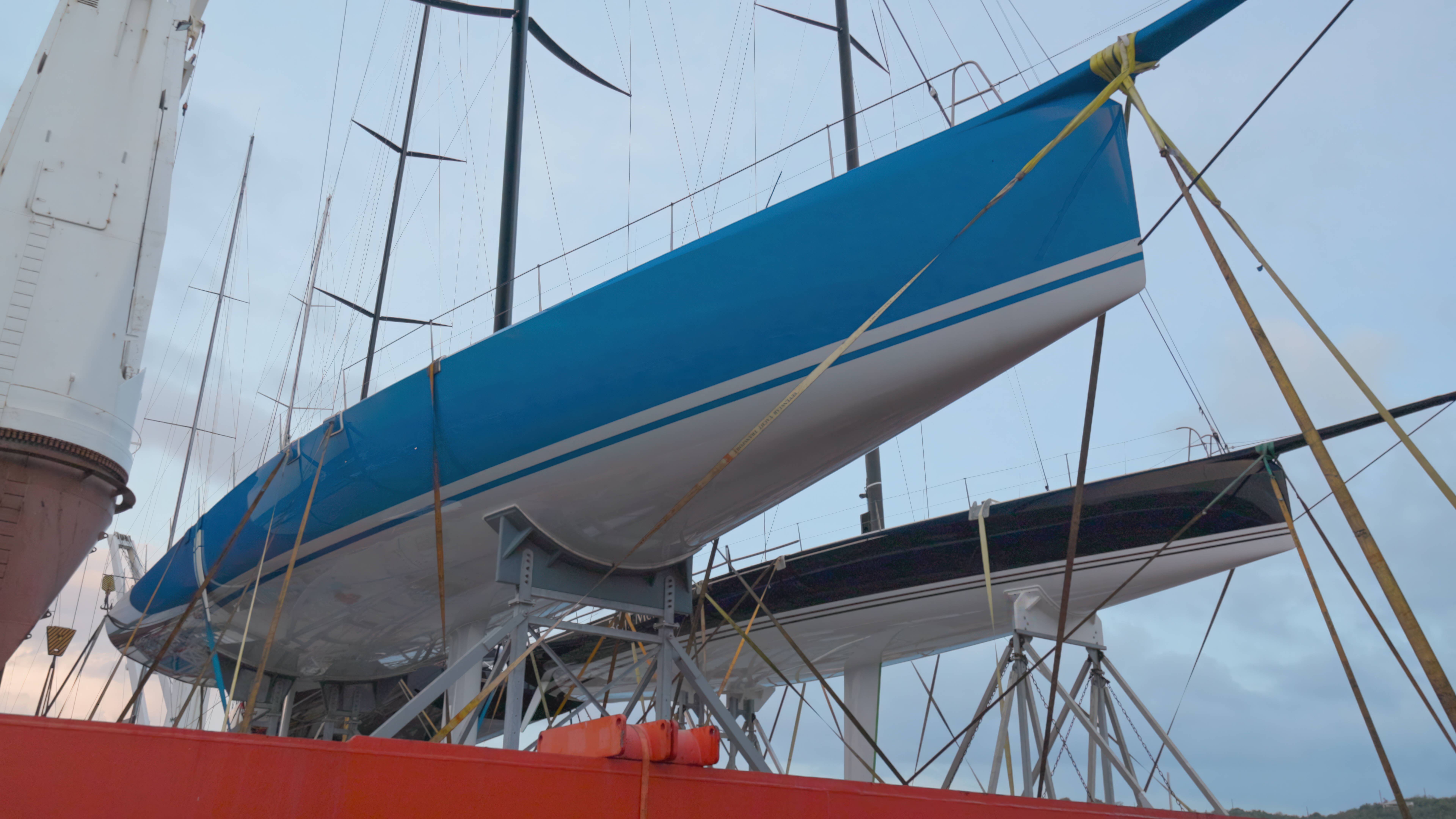 Sevenstar racing yacht logistics