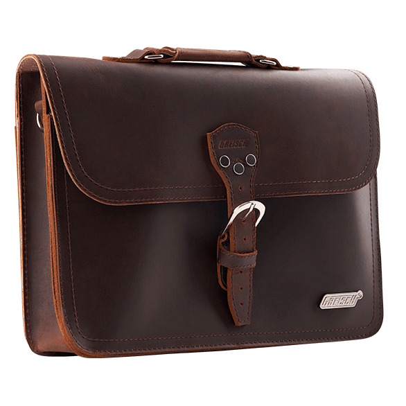 GRETSCH LEATHER LAPTOP BAG