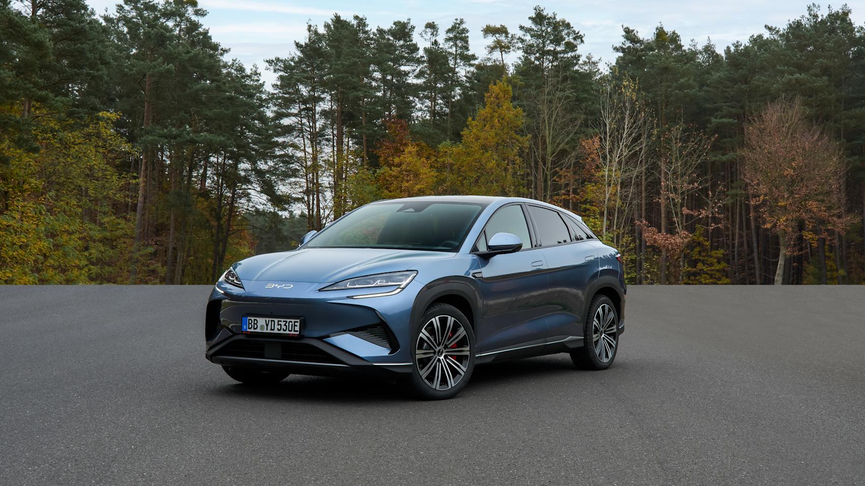 Det nya flaggskeppet heter Sealion 7. (Foto: BYD)