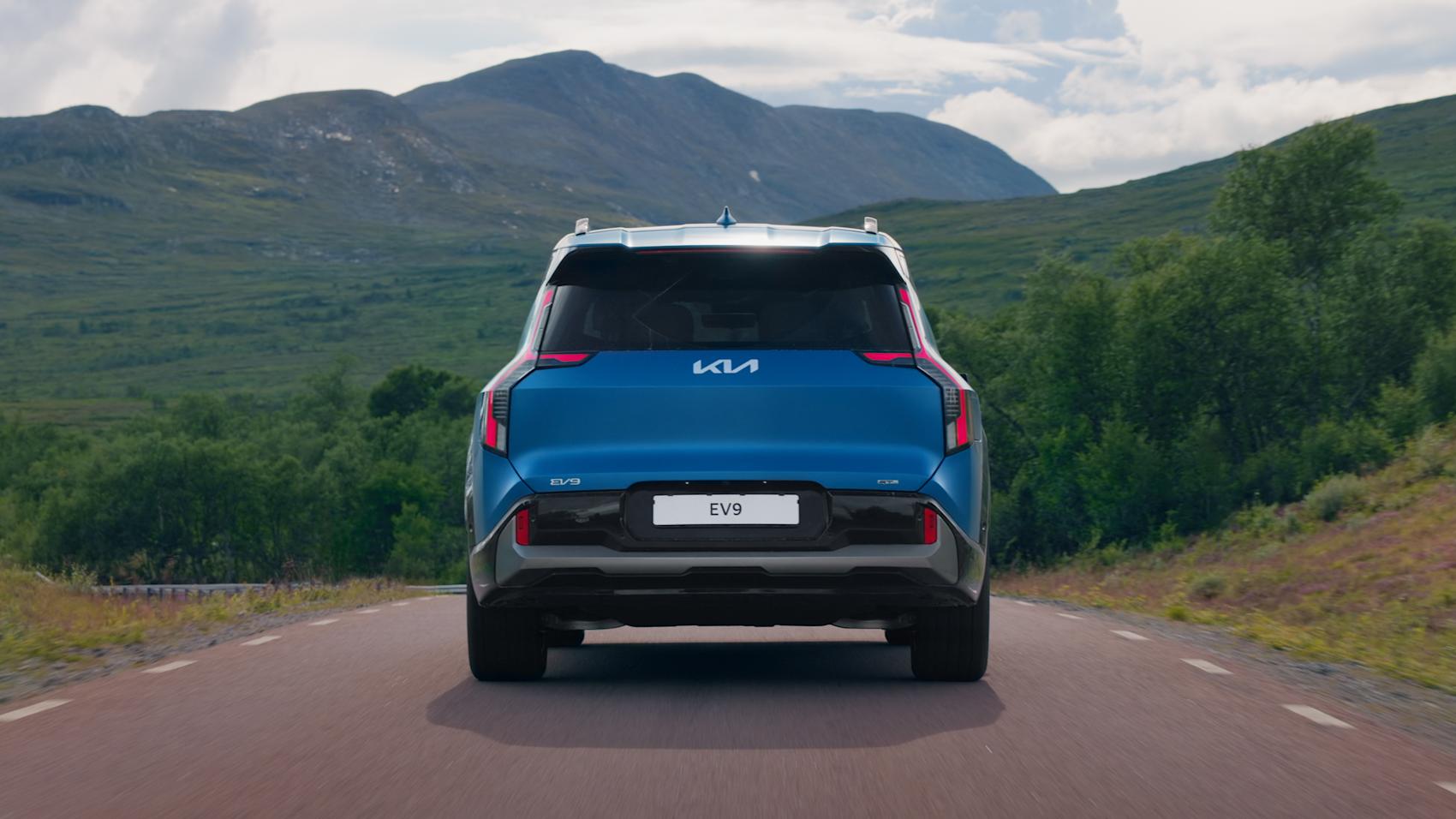 EV9 erbjuds i en rad olika utföranden. (Foto: Kia)