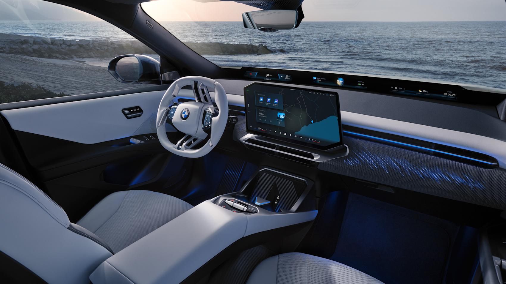 Interiören är bestämt futuristisk. (Foto: BMW)