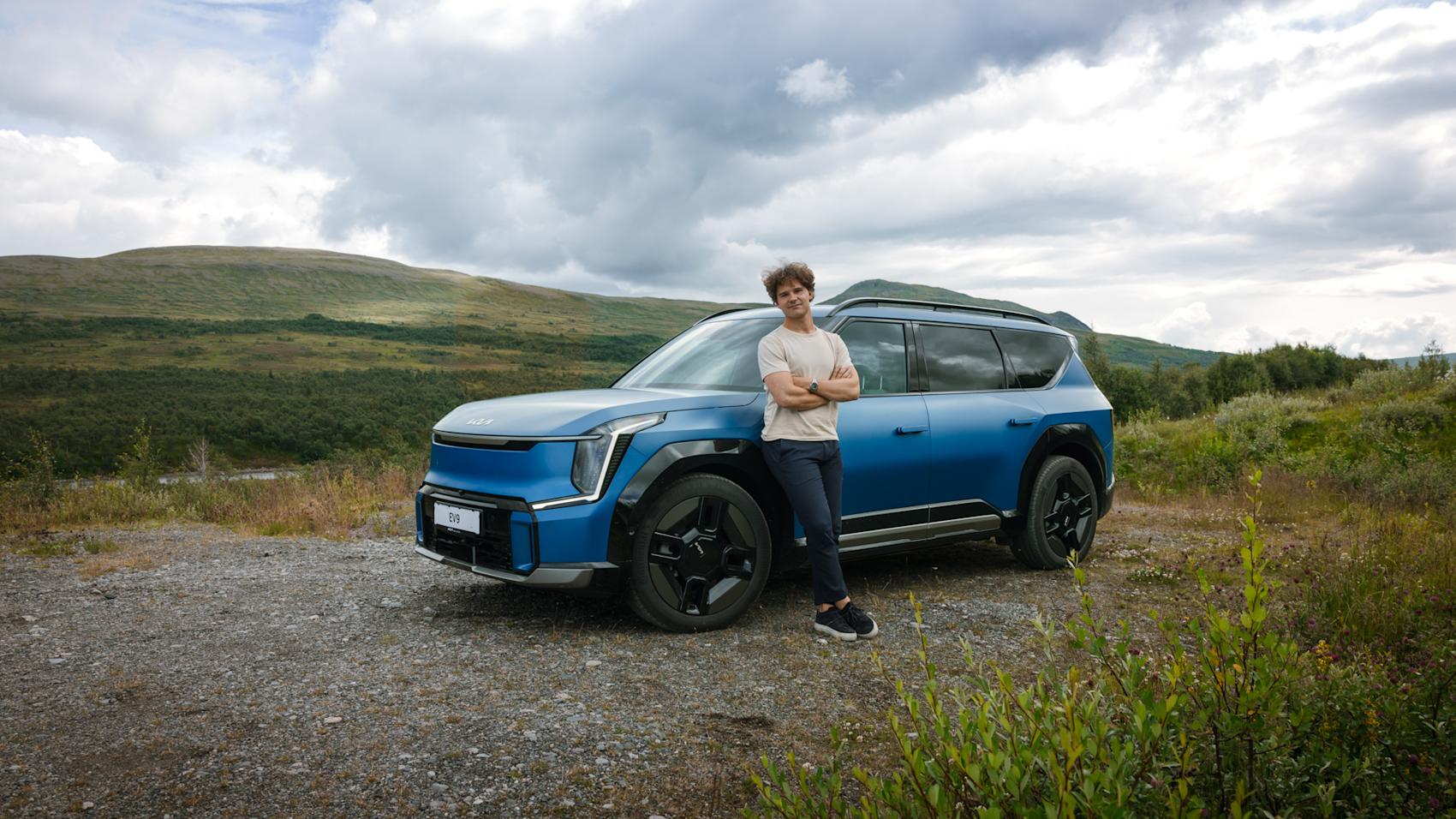 Vi har testat Kia EV9. (Foto: Kia)