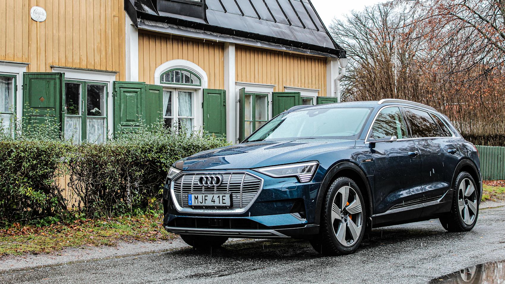 Audi e-tron är en doldis. (Foto: Joel Sandberg)