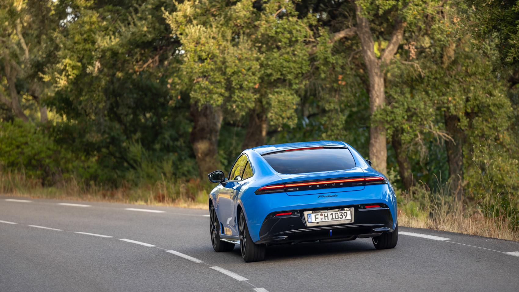 Nya Prelude är trevlig att ratta. (Foto: Honda)