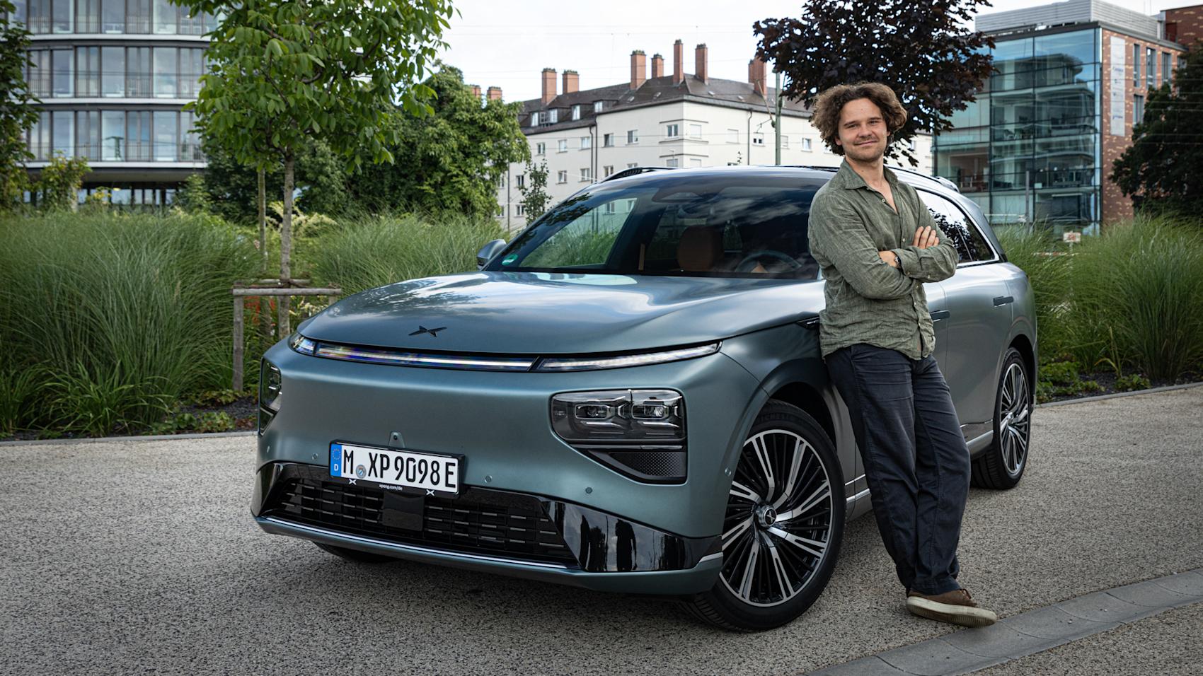 G9 är det kinesiska märkets flaggskepp på den svenska marknaden. (Foto: Xpeng)