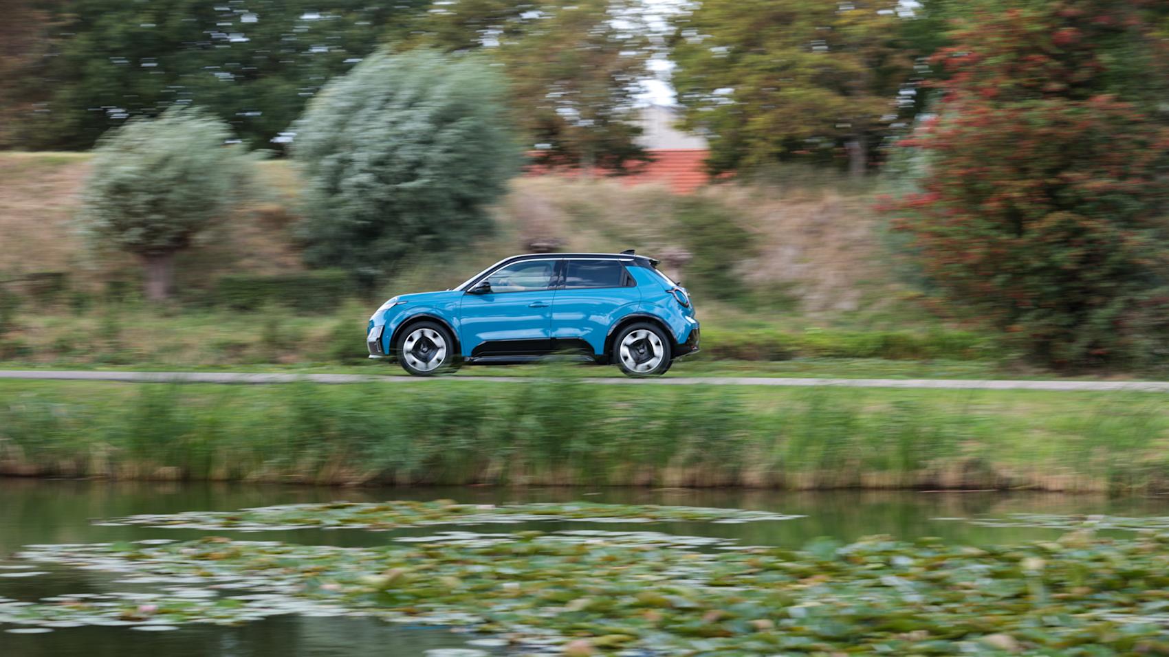 Vi körde Micra på landsväg och motorväg. (Foto: Nissan)