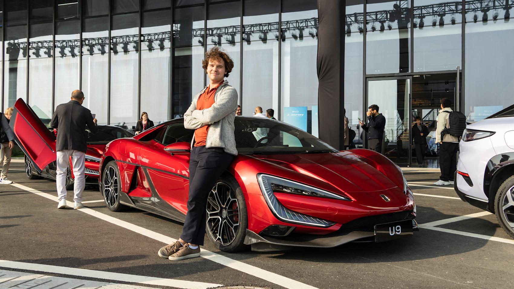 Yangwang U9 är en av få kinesiska superbilar. (Foto: BYD)