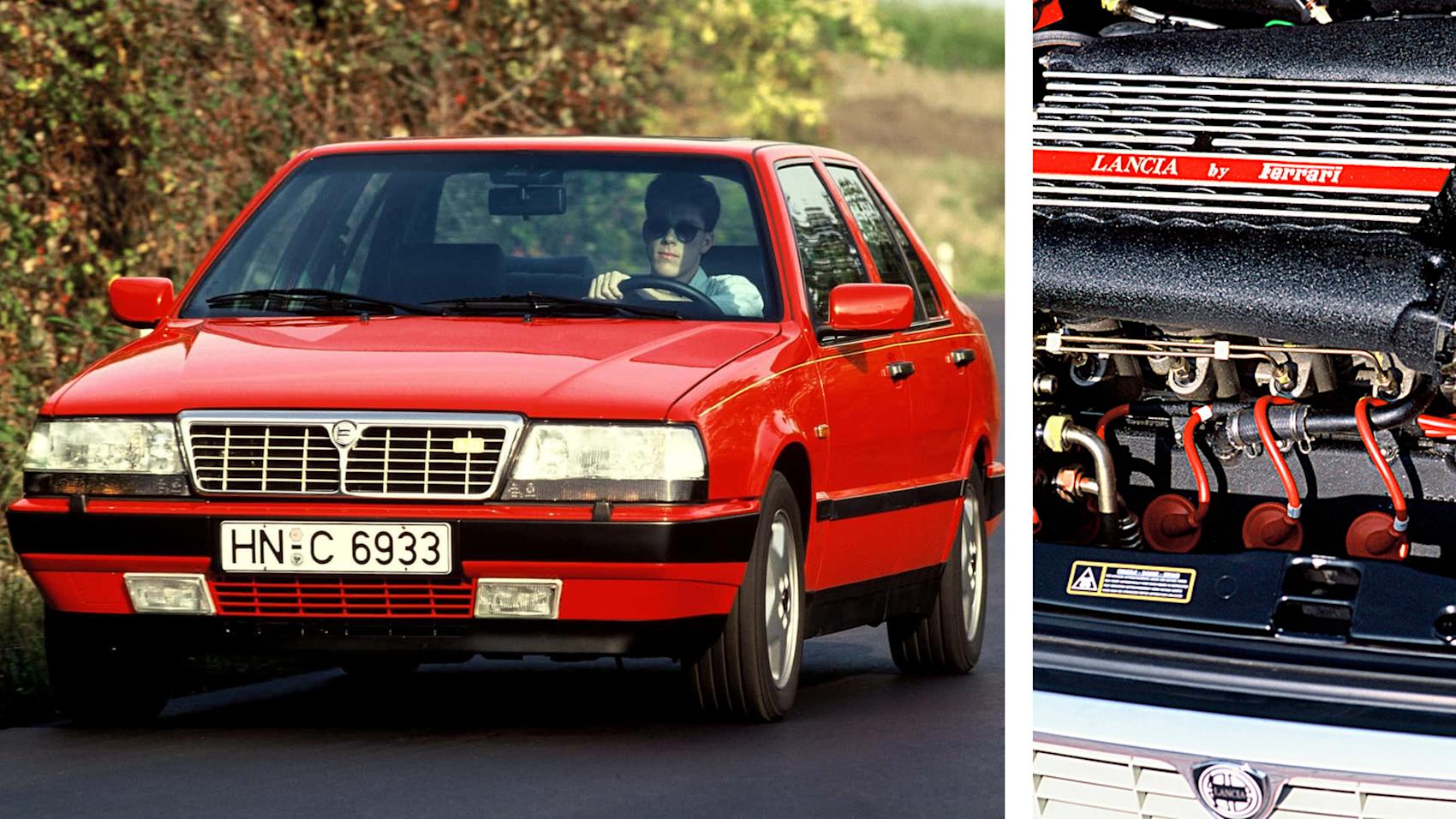 Lancia Thema 8.32 är en riktig "sleeper". (Foto: Lancia)