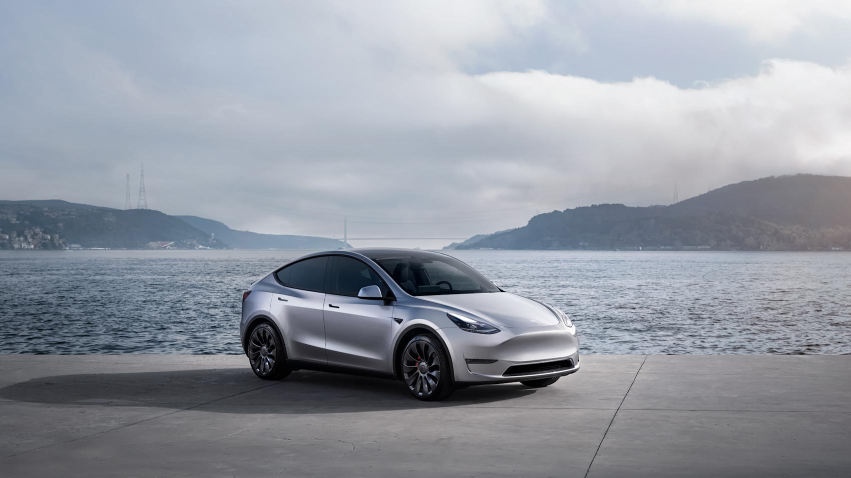 Den nya instegsmodellen ska baseras på Tesla Model Y och ska heta Tesla Model Y Standard. (Foto: Tesla)