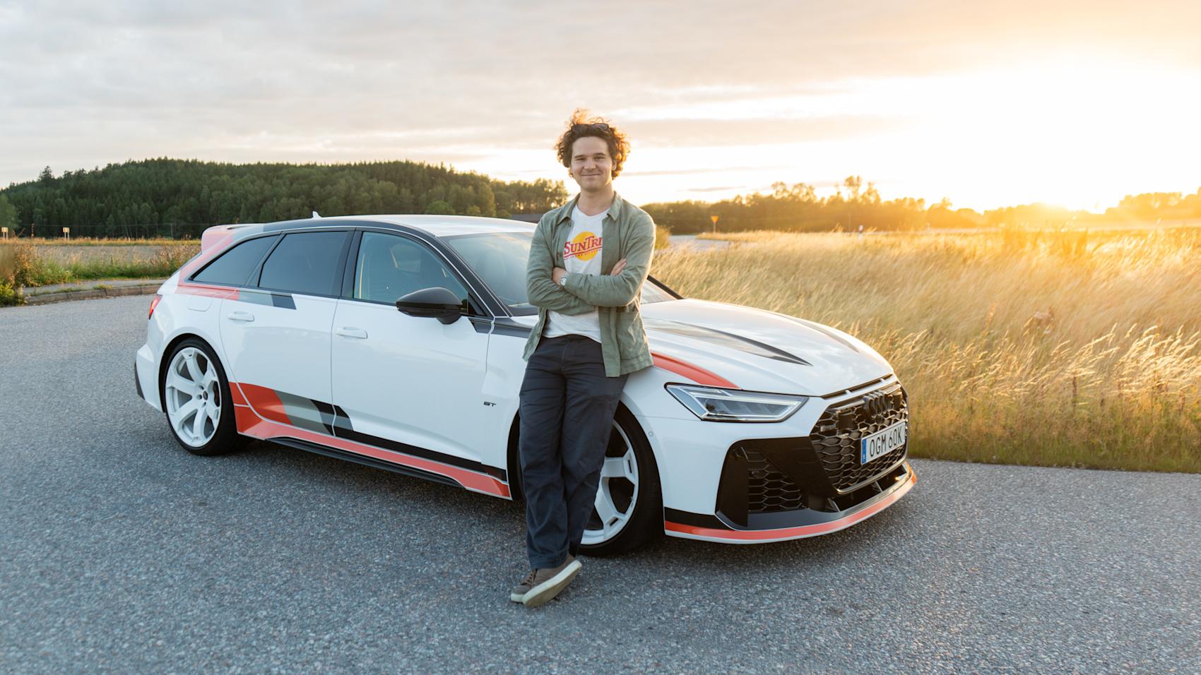 Till Sverige kommer endast fem exemplar av Audi RS 6 GT. (Foto: Marcus Berggren)