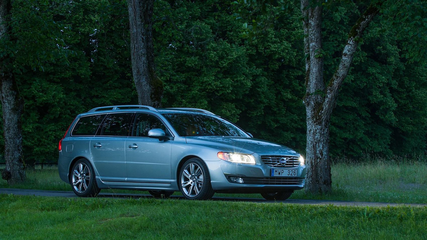 Volvo V70 finns i bestämt eleganta skepnader. (Foto: Volvo Cars)