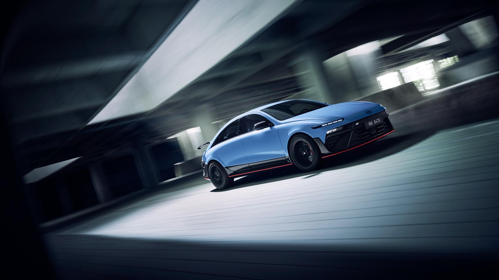 Ioniq 6 N är märkets andra prestandaelbil. (Foto: Hyundai)