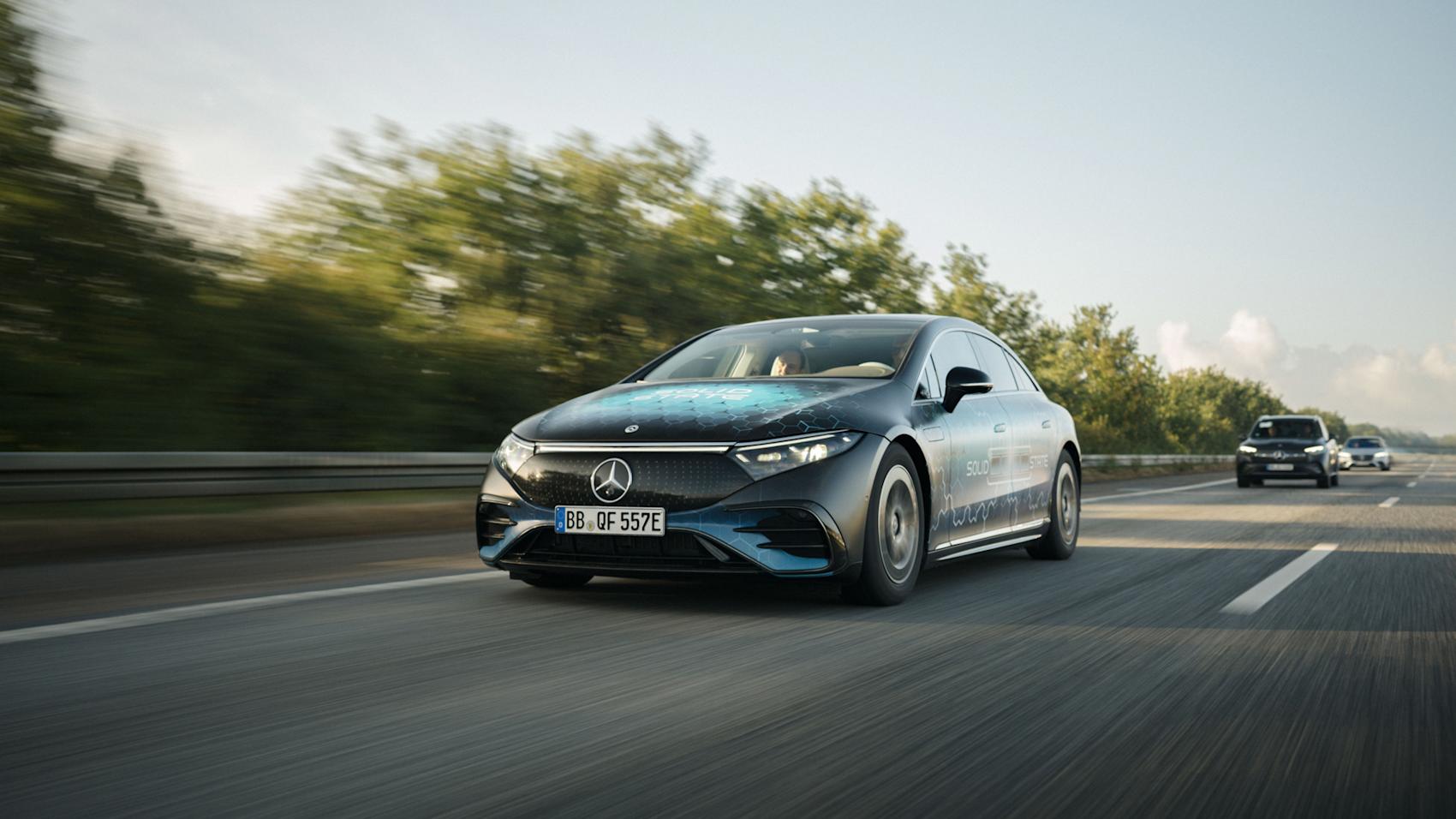 Mercedes körde från Stuttgart, Tyskland till Malmö, Sverige. (Foto: Mercedes-Benz)