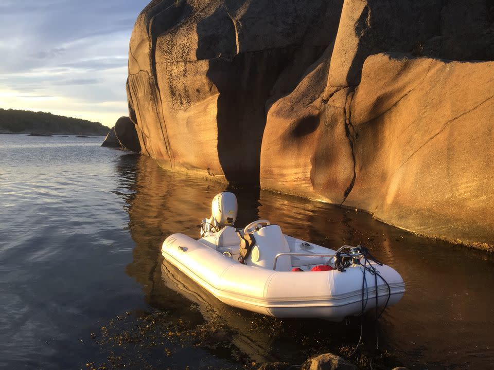 POPULÆR BÅTTYPE: RIB er en populær båttype blant barn og unge. (Foto: FINN-annonse v/ Oddmund Næss).