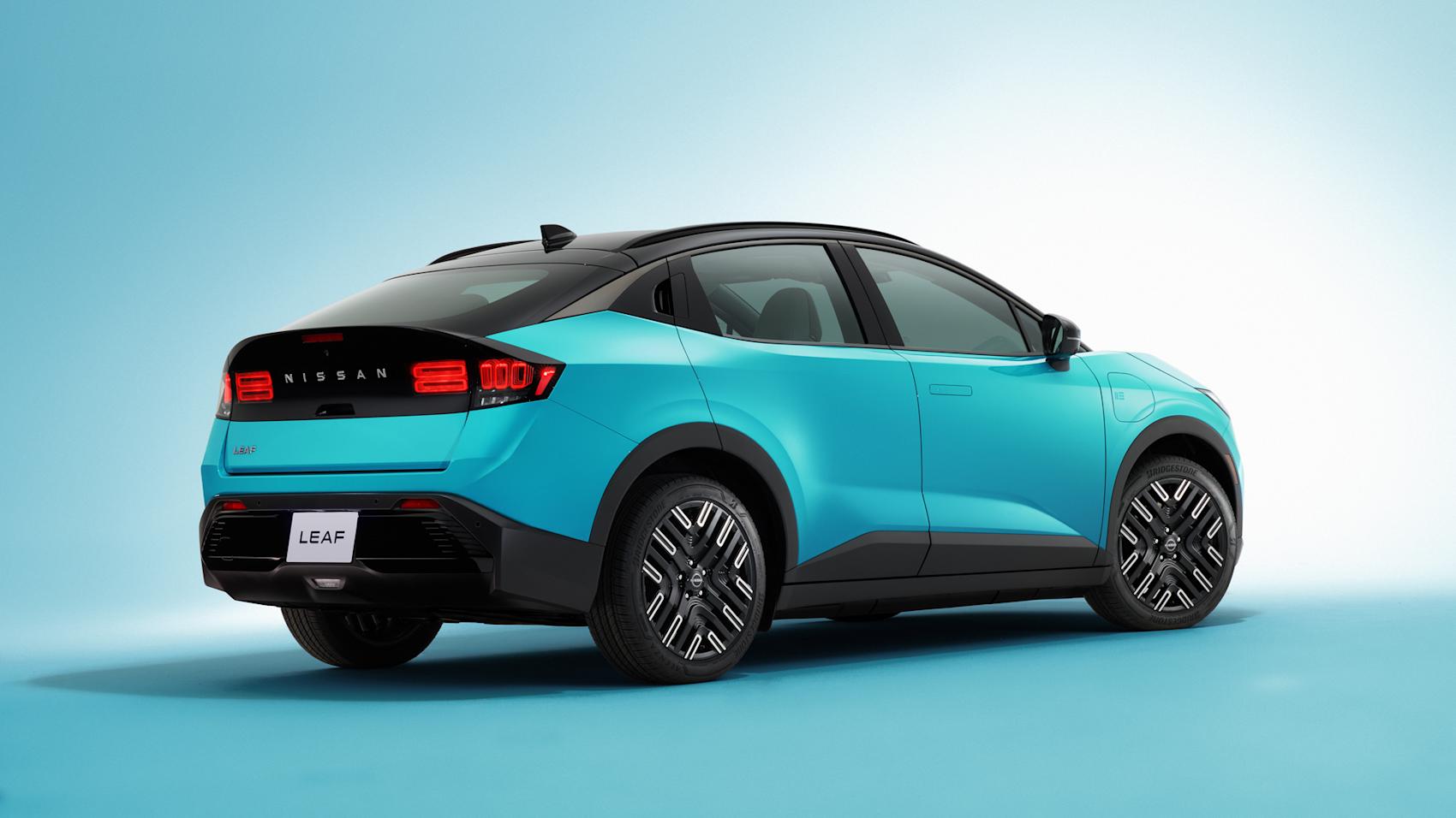 Nya Leaf är numera en crossover. (Foto: Nissan)