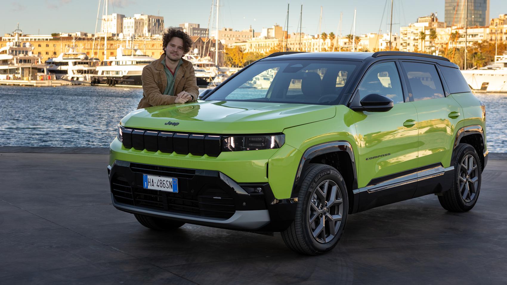 Vi var på plats i Barcelona för en provkörning. (Foto: Jeep)