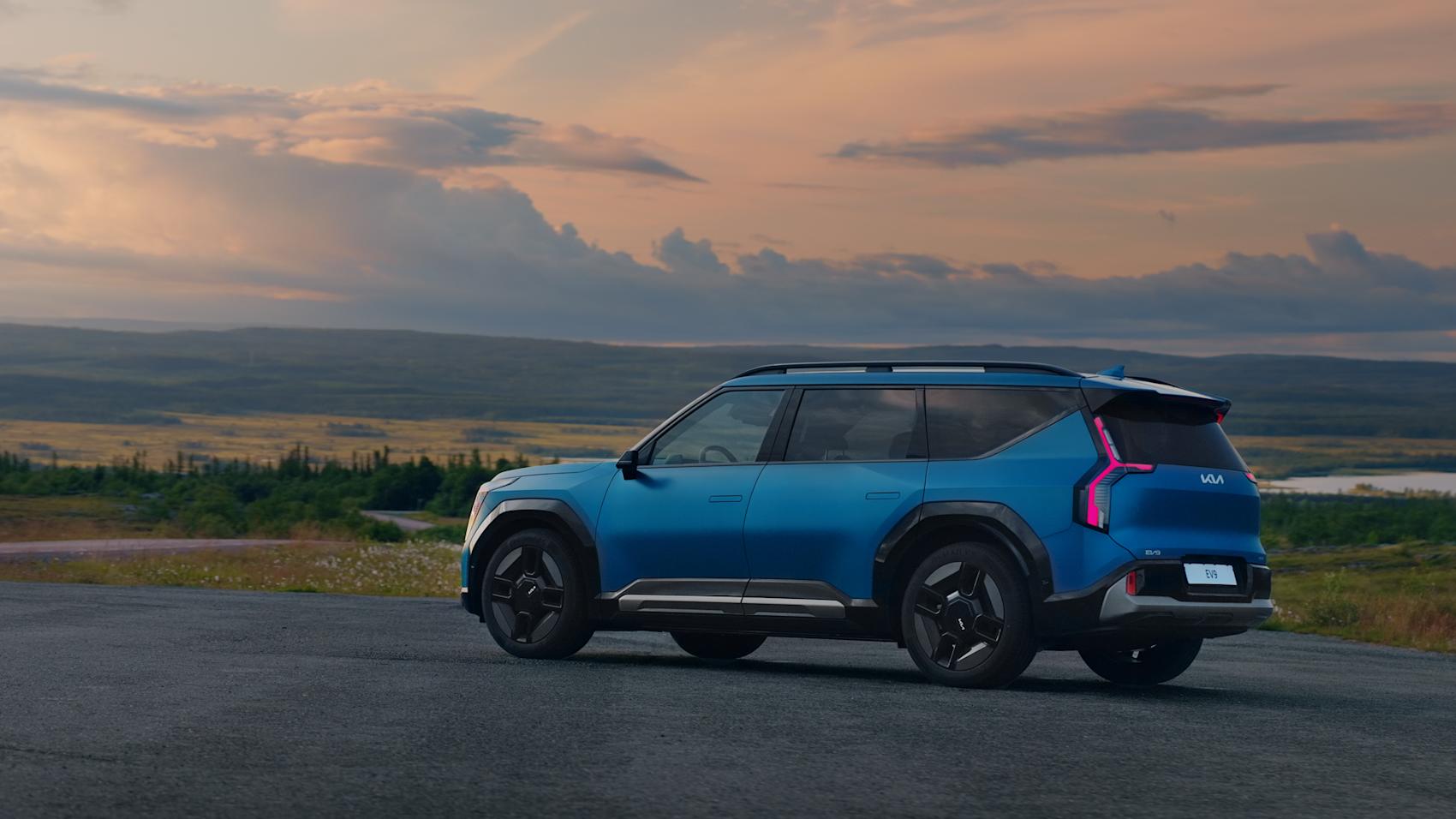 Kia EV9 är en pjäs att räkna med. (Foto: Kia)
