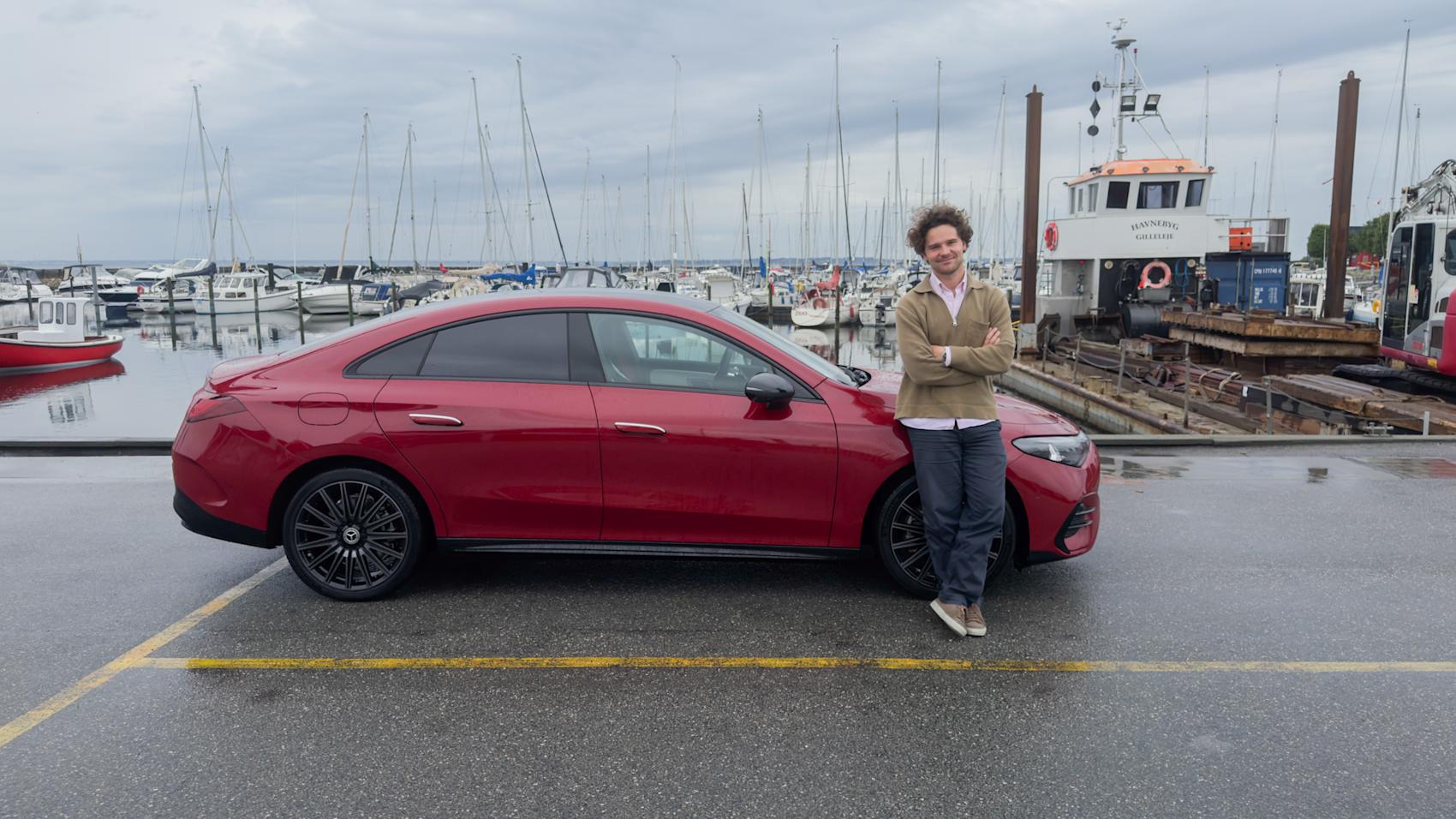 CLA erbjuds till en början bara som en elbil. (Foto: Mercedes-Benz)